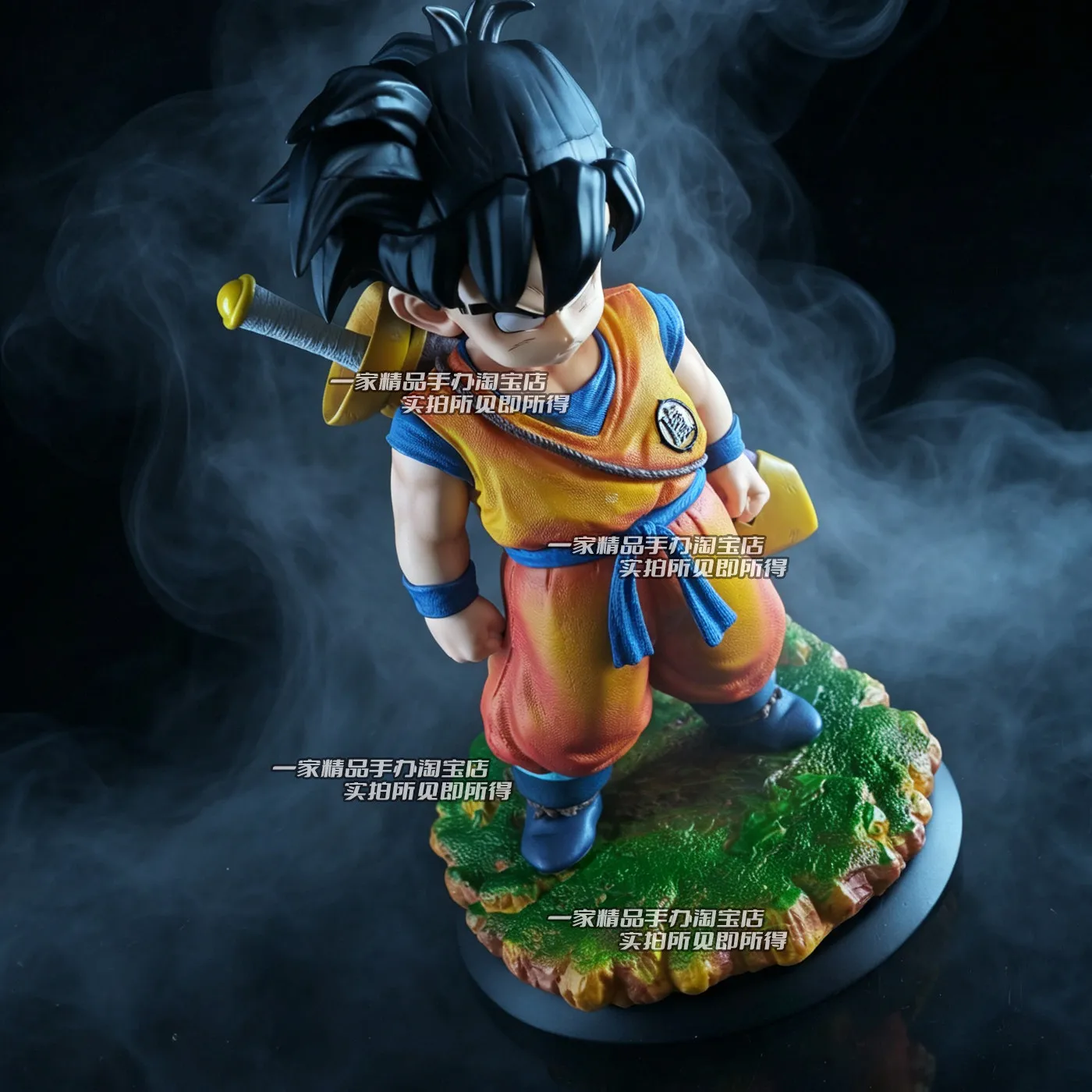 Фото Фигурка Гохана из Dragon Ball с мечом, статуэтка из ПВХ, украшение для рабочего стола, декор для компьютерного корпуса, аниме-коллекционный подарок для мужчин №3