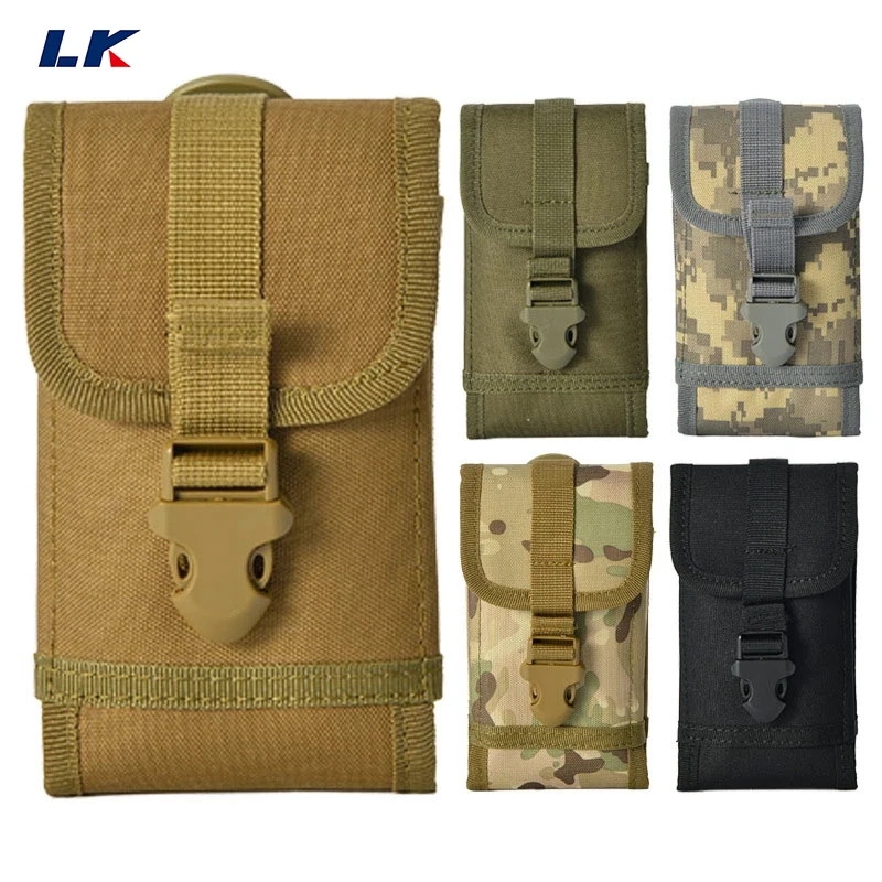 

Outdoor Tactical Molle Utility Bag Camping Hunting Waist Bag Phone Belt Pouch Mobile Phone Case Cell Phone Holder Tactical Bag