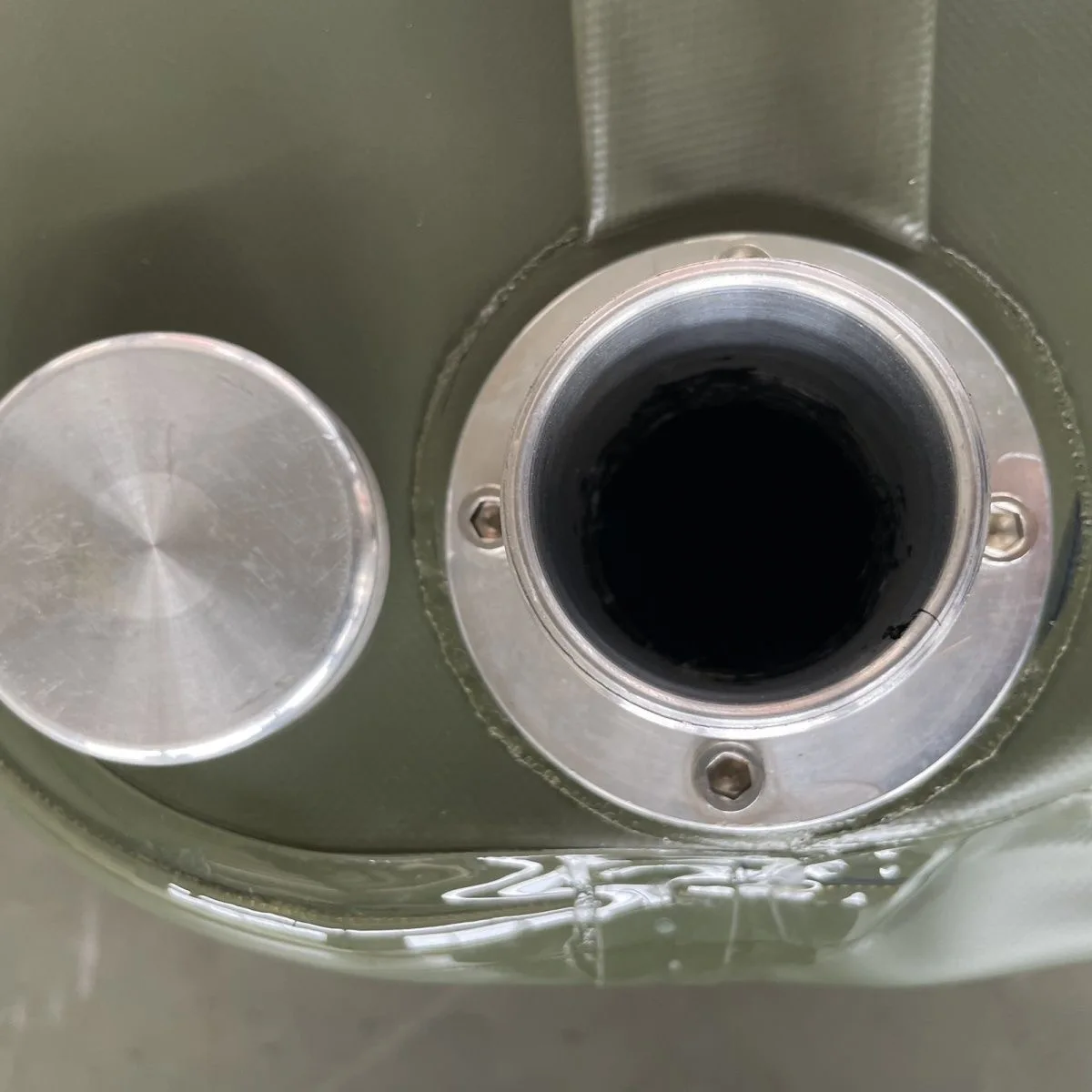 Мягкий масляный мешок портативный утолщенный 40-литровый мягкий для масла из ТПУ