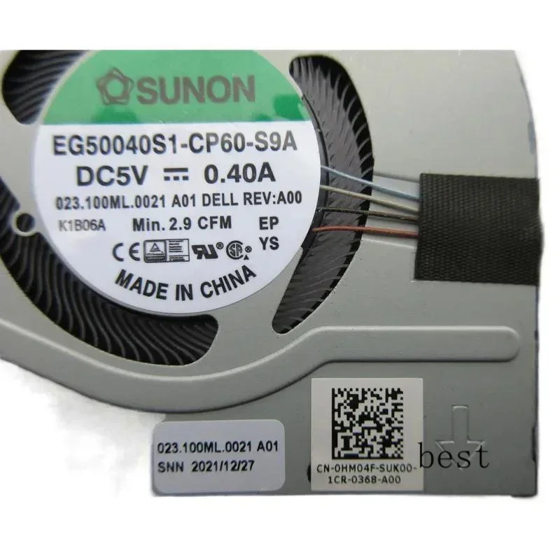 Новый оригинальный охлаждающий вентилятор для ноутбука процессора и