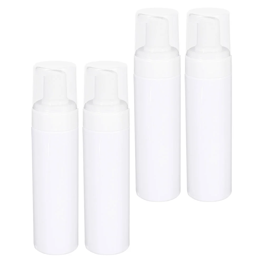 

4pcs Travel Plastic Portable Press Foaming Bottle Soap Dispenser Foaming Dispenser