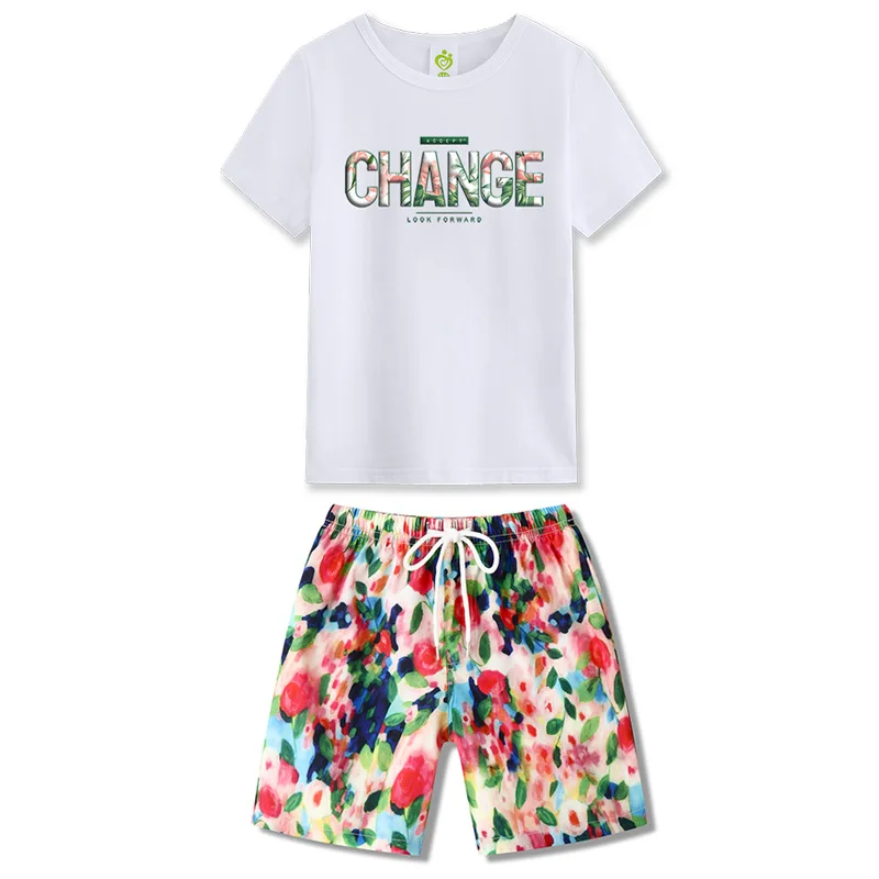 Пляжная одежда для семьи комплект рубашек отпуска длинное синее платье матери и