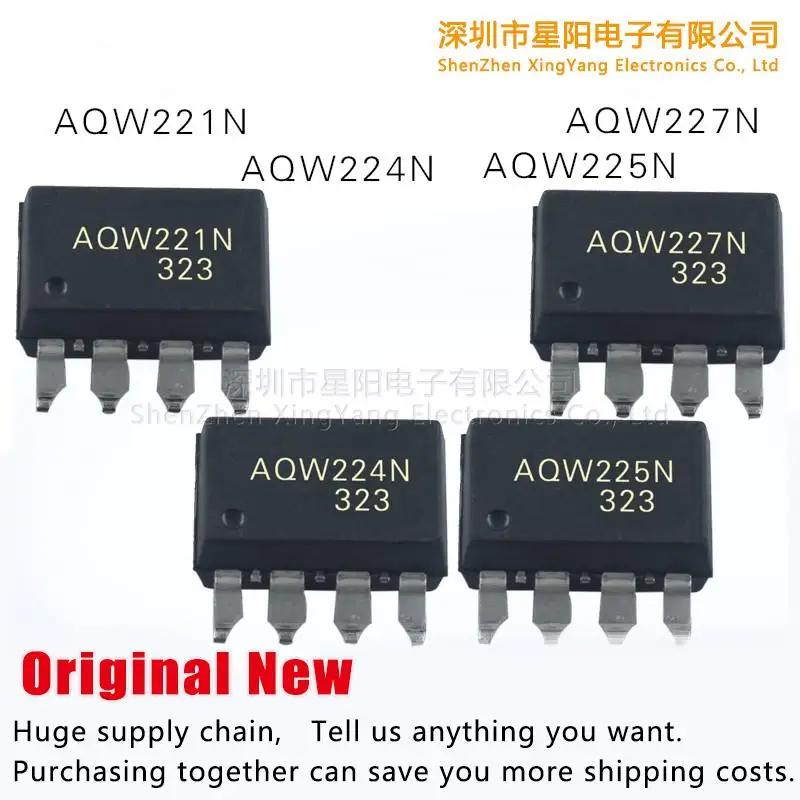Новая Оригинальная Оптическая муфта реле AQW221N AQW224N AQW225N AQW227N