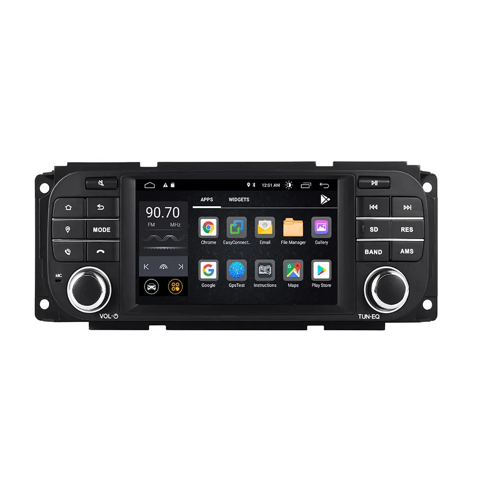 5 - дюймовый Android 12 для JEEP Grand Cherokee Freedom Пастырь Крайслер Додж Автомобиль Радио GPS