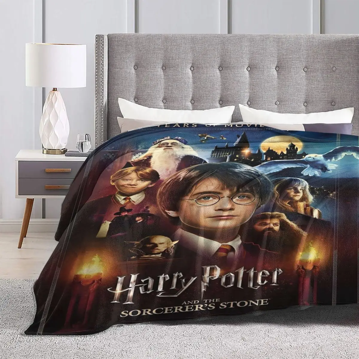 Одеяло из фильма H-HARRY P-POTTER фэнтезийное литературное романы декоративное
