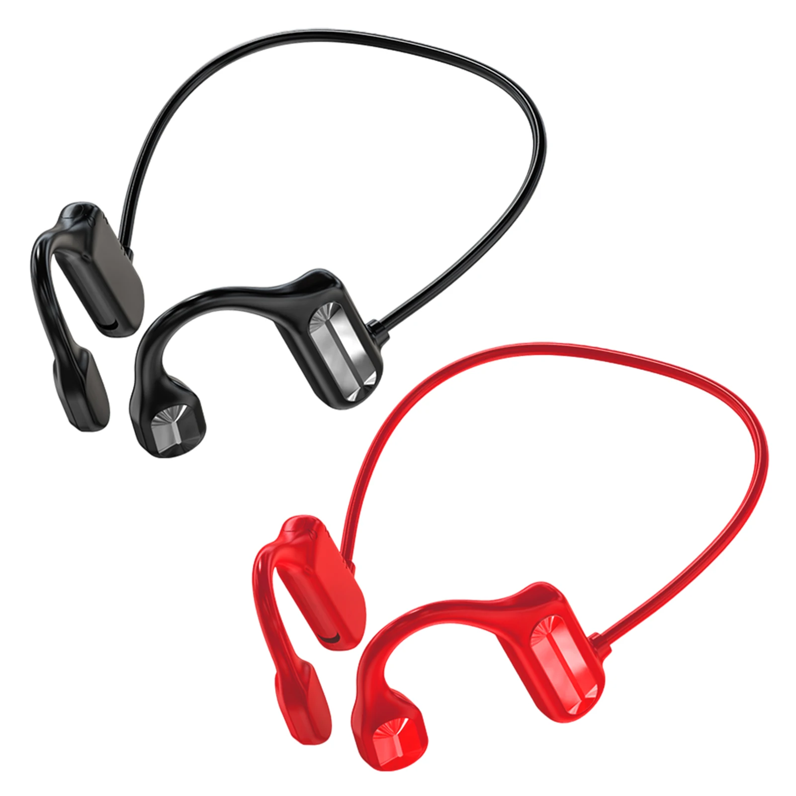 

Спортивная Беспроводная гарнитура Bluetooth 5,0 для бега стерео музыка универсальные двойные вкладыши для ушей подвесные наушники HIFI