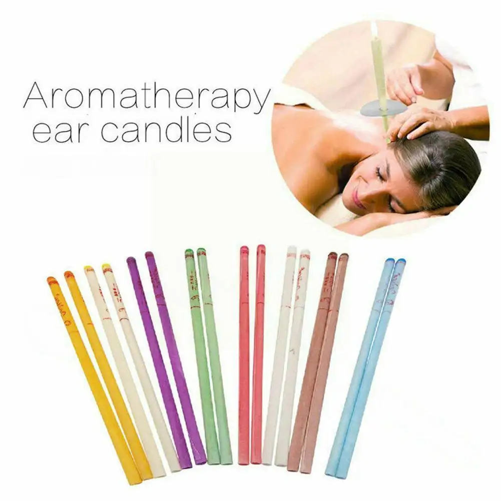

2022 Newest Hot 16Pcs Ear Wax Cleaner Removal Coning Healthy Candles Candling Sets Ear Fragrance Aromatherapy Hollow C1Y7