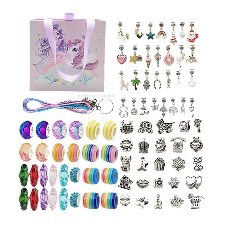 Браслет-русалка Комплект украшений для девочек-подростков 99 шт. Веселый набор