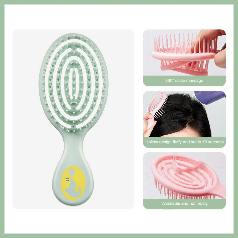 Новинка мини-щетка для массажа кожи головы щетка распутывания дорожная Щетка