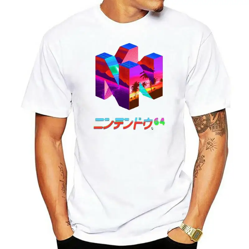 

Мужская черная футболка Vaporwave, размер S- 3Xl, оптом