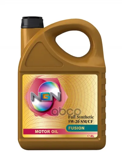 NGN 5w-20 Fusion Sn/Cf 4л (Синт. Мотор. Масло)