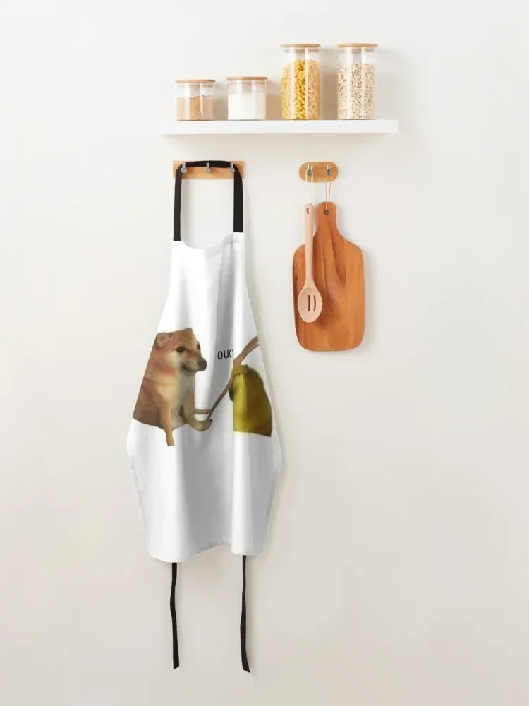 Фартук Cheems Bonk Кухонные фартуки для женщин Женский кухонный фартук на заказ