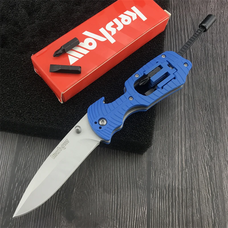 Нож складной многофункциональный Kershaw 1920 съемный винтовой отверткой наружный инструмент для выживания, охоты и кемпинга