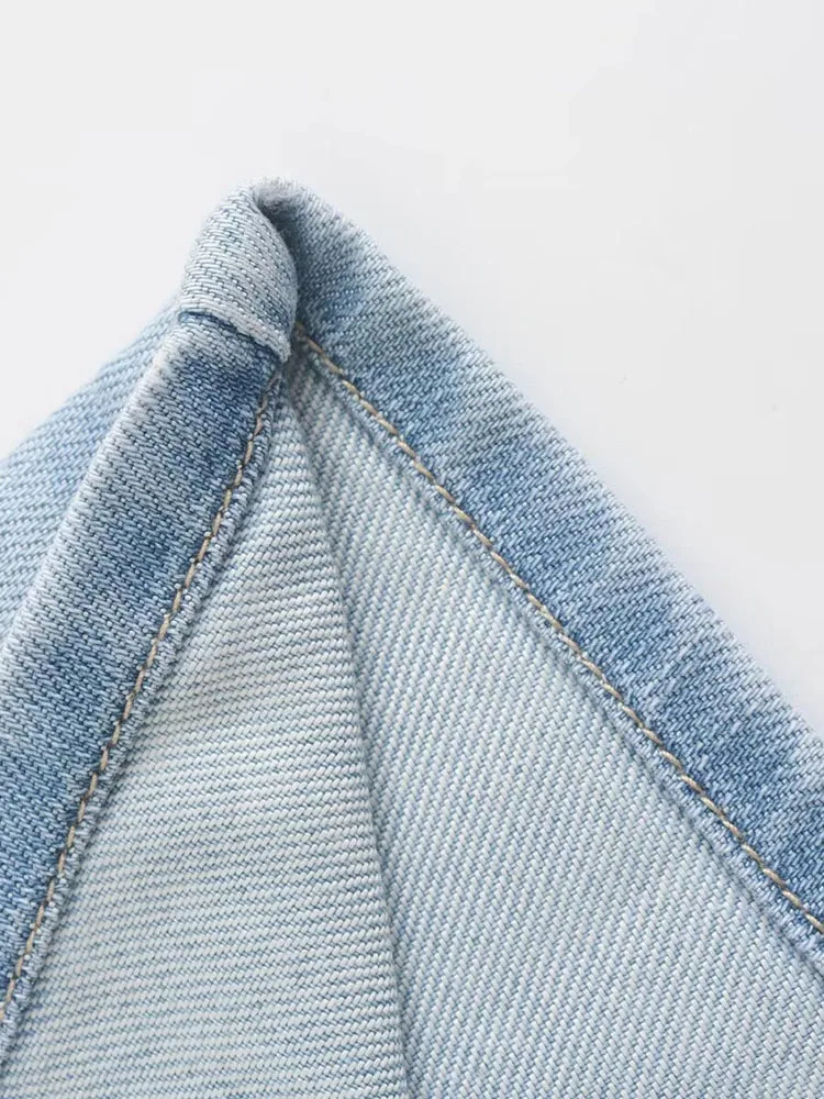 PAILETE Women 2023 fashion wide leg jeans vintage high waist zipper fly female trousers mujer