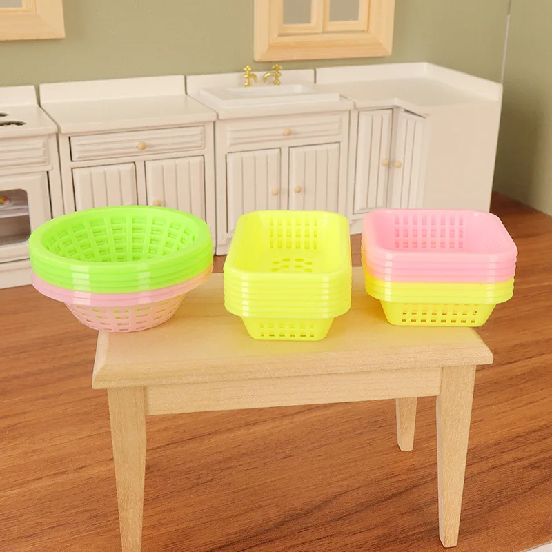 Корзина для кукольного домика 12 шт. корзина супермаркета миниатюрные