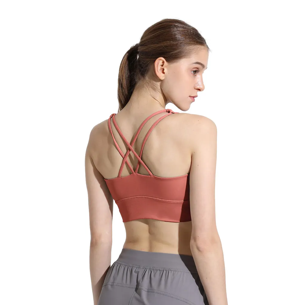 

Women Sportswear Sports Bra Underwear Wireless Elastic Bralette for Yoga
