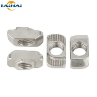 102050 pieces m3 m4 m5 m6 m8 m10 slotted t shaped sliding nut t shaped thread hammer lower thread or aluminum profile fixed