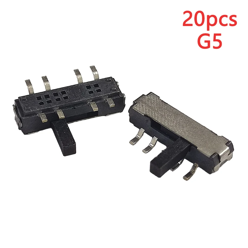 MSK T-23D20 пластиковый горизонтальный мини-переключатель 8-контактный 3-позиционный