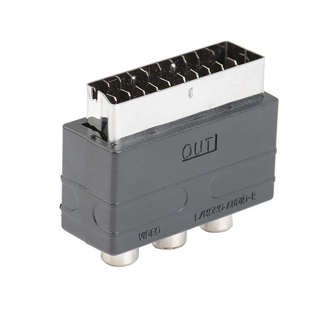 21Pin RGB адаптер Scart на 3 RCA входной/Выходной разъем Композитный AV TV Audio для видео DVD
