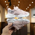 Весенняя детская спортивная обувь, кроссовки для маленьких мальчиков, повседневная обувь для девочек, детская Студенческая обувь для бега для девочек SYY017