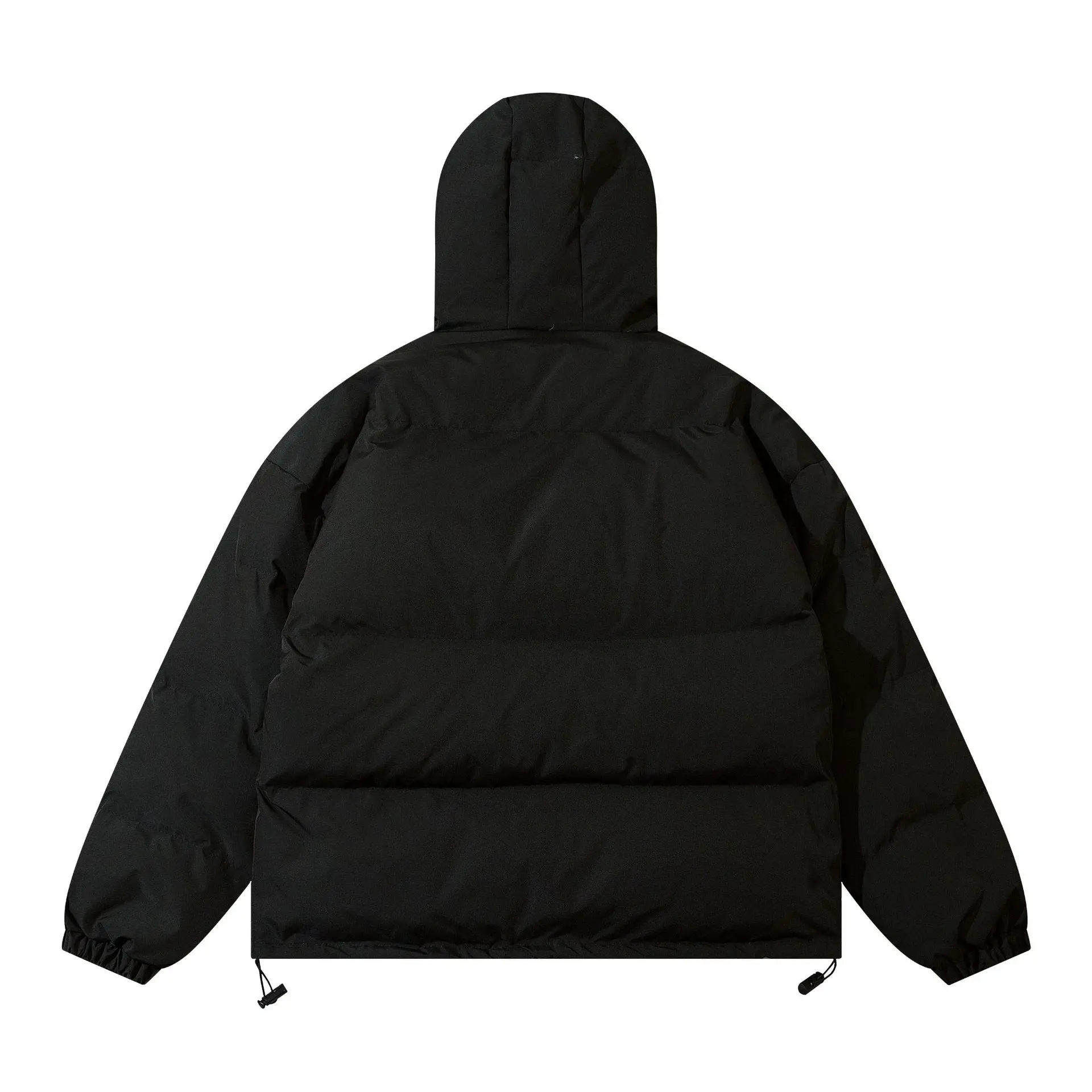 2022 Winter New American hiptop retro fashion vintage vintage hooded cotton padded jacket for men