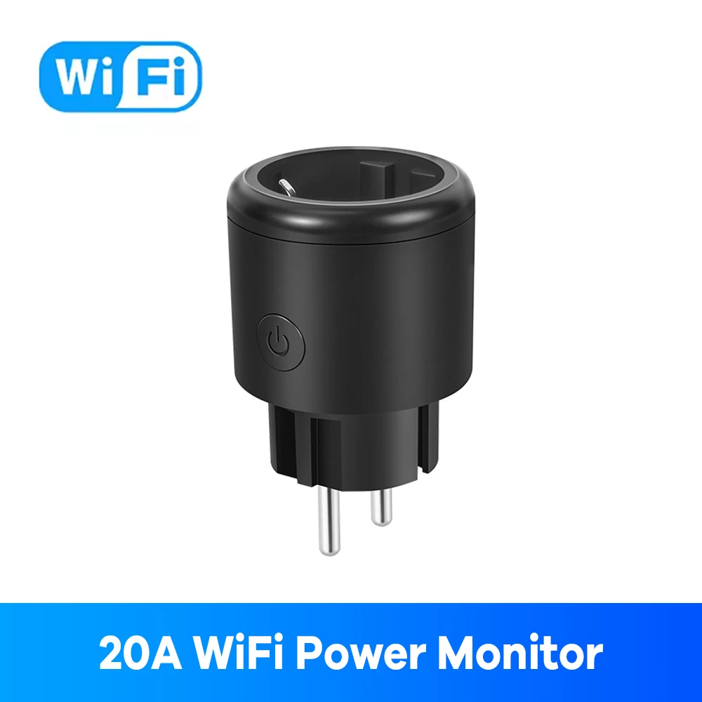 

Tuya Wi-Fi умная вилка 16A/20A