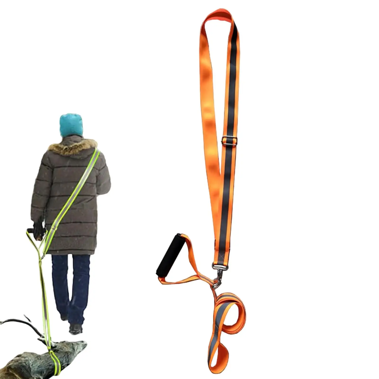 Ремень для перетаскивания оленя ремень охоты на оленей многофункциональная