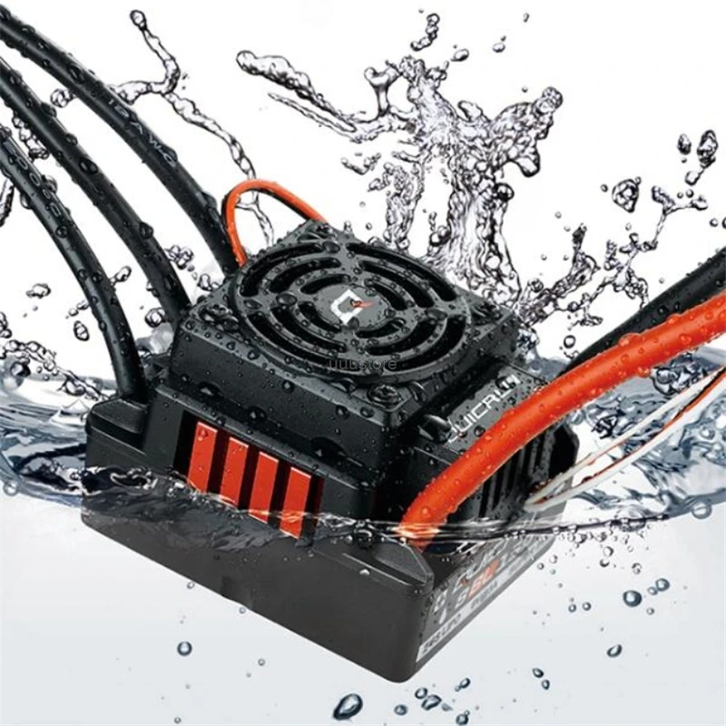 Hobbywing Quicrun 8BL150 Brushless Waterproof Sensorless 150A ESC Rock Crawler Built-in BEC For 1/8 Rc Car Buggies trucks | Игрушки и