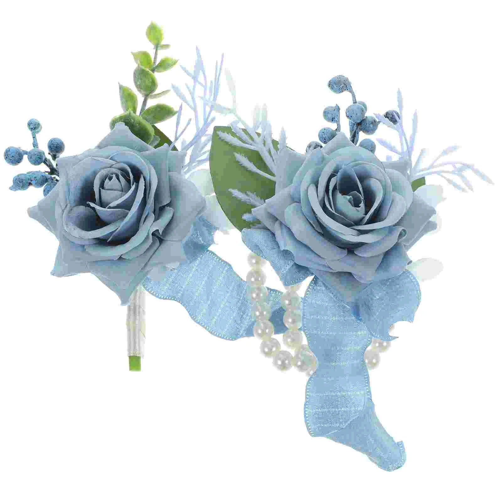 

Celebration Flowers Accessories Corsage Decoration Embellishments Wristband Bridesmaid