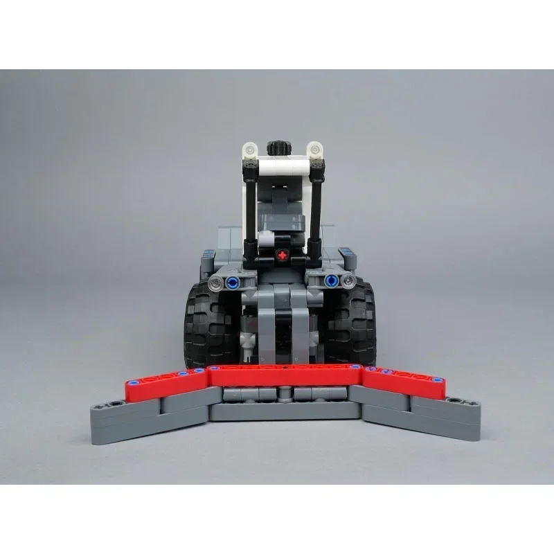 MOC-60060Низкий погрузчик сборка прицепа сращивание строительных блоков модель 400