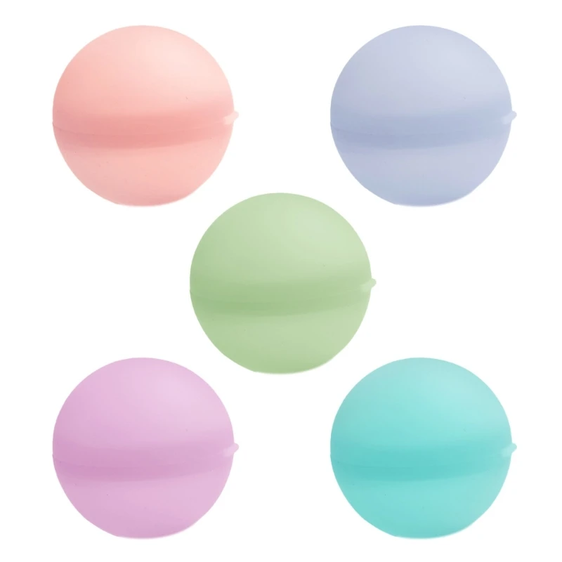 

10 шт., многоразовые силиконовые шарики для игр на открытом воздухе