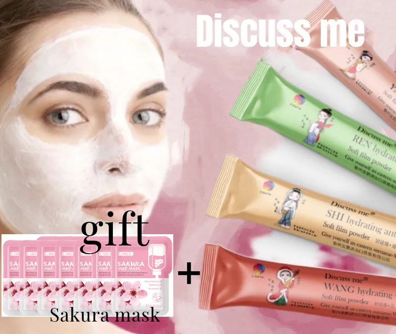 

6 шт./коробка, коллагеновые Антивозрастные маски для лица