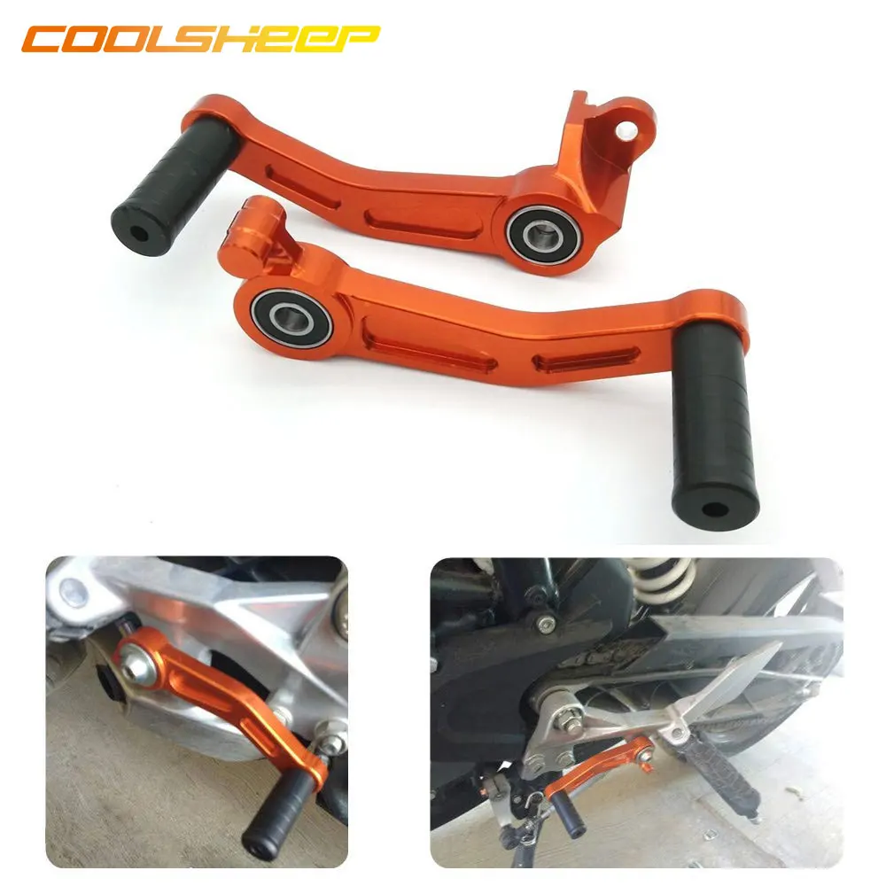 

Для DUKE 125 200 390 RC125 RC200 RC390 рычаг ножного тормоза рычаг переключения передач педаль RC 125 200 390 DUKE аксессуары для мотоциклов