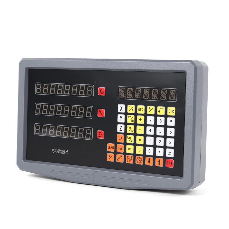 

YHSINO SDS2MS SDS3MS SINO Dro Linear Scales Digital Readout 5U 5V TTL 2 3 Axis 120MM to 1020MM for Machines