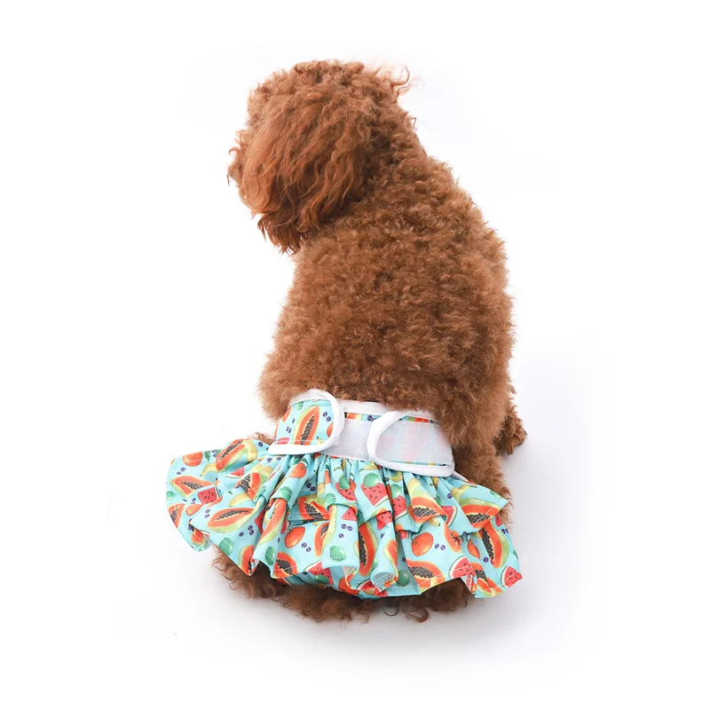

Pets Dog Diaper Pet Physiological Pants Washable Female Dog Diaper Cotton Pet Briefs Diapers Sanitary Shorts Panties Dog Clothes