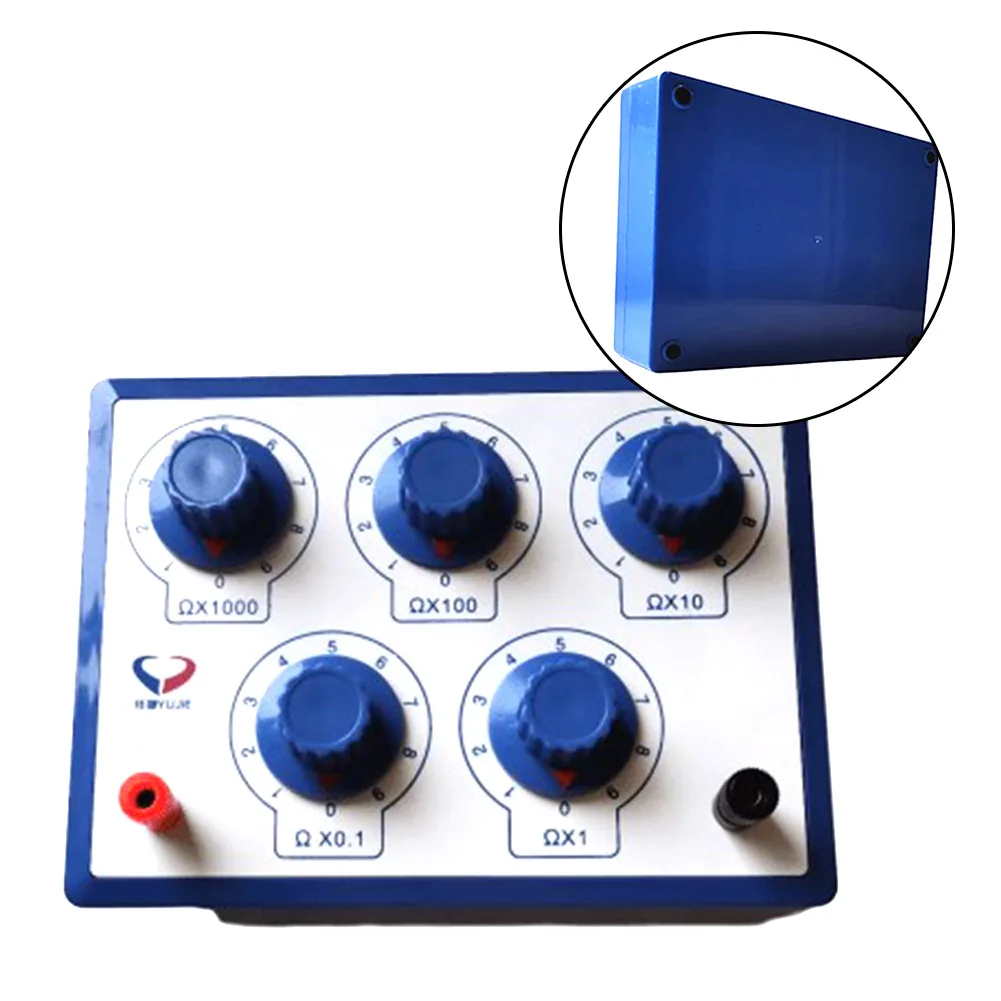 

Resistor Resistance Box 9999.9Ω Decade Boxes Experimental Equipment J2361 Variable Decade Resistor High Quality