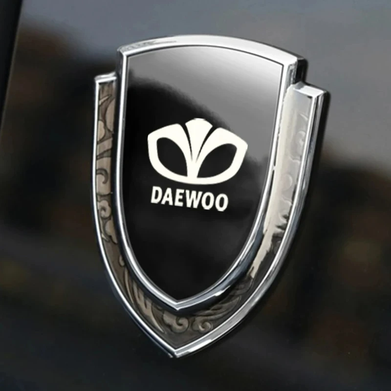 Автомобильные наклейки 3D металлические аксессуары для daewoo Adventra Aveo Дамасская Evanda