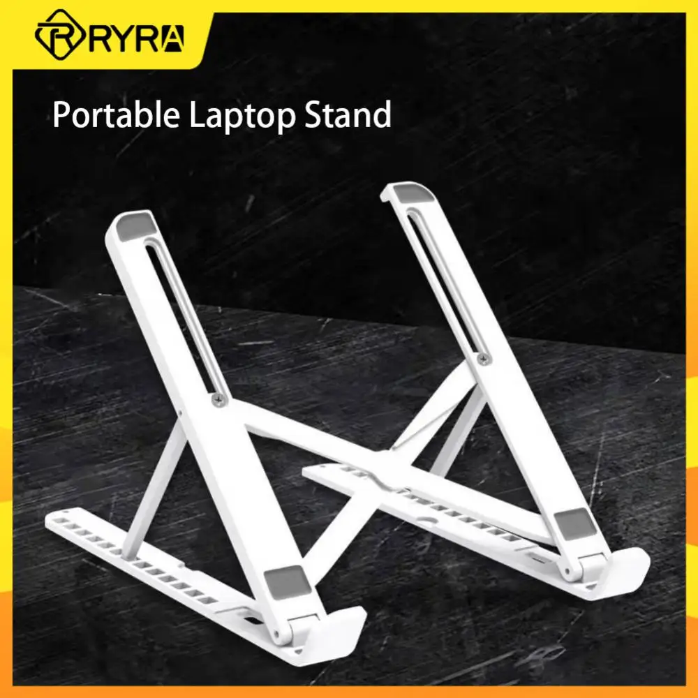 

RYRA подставка для ноутбука Складная подъемная компьютерная подставка Регулируемый Настольный держатель Удобный охлаждающий базовый кронш...