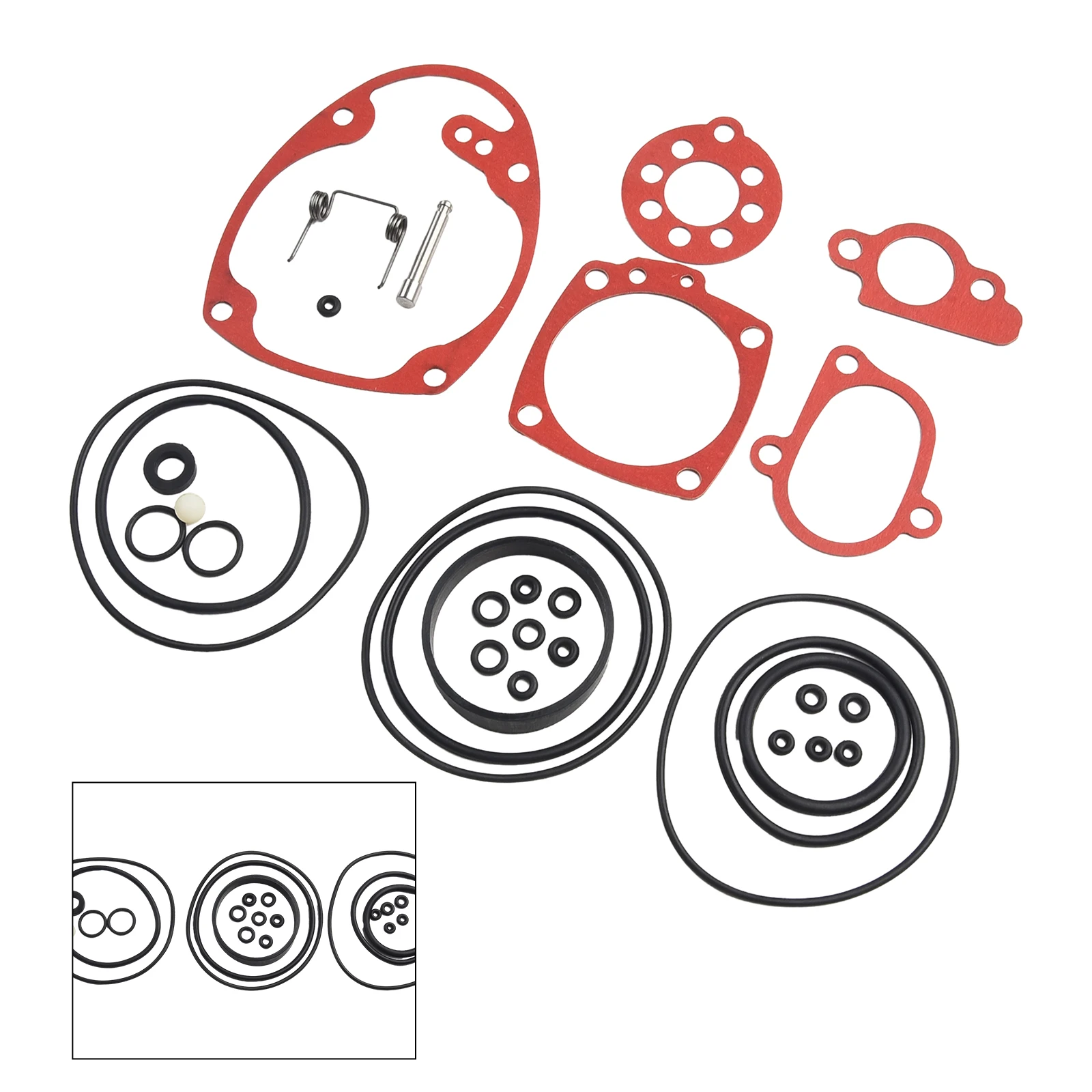 

Kit O-Ring Kit Multi-Function Inflatable Pump Air Compressor Air Suction Pump Bidet Sprayer Shower Car Tire Inflator