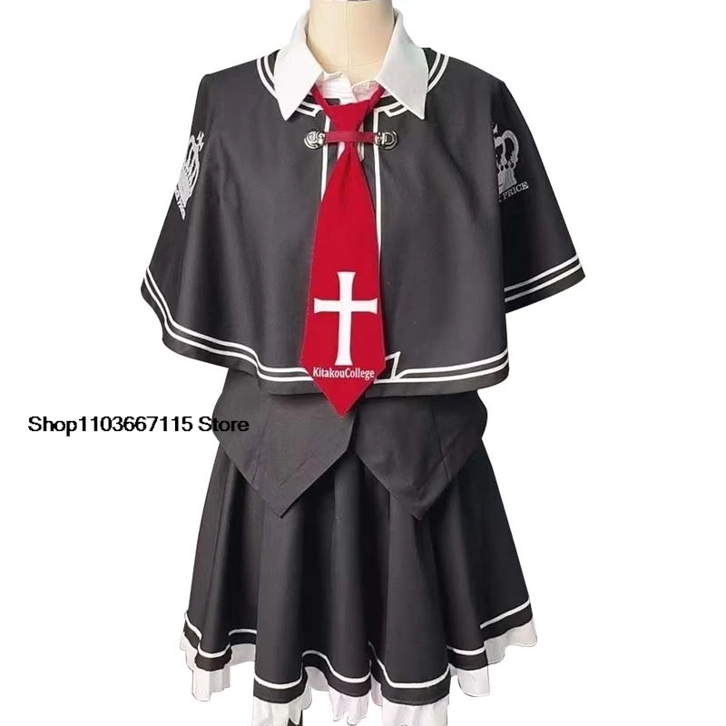 Аниме Tsui no Sora Zakuro Takashima Wonderful Everyday Down the Rabbit Hole Косплей Костюм Прекрасная школьная