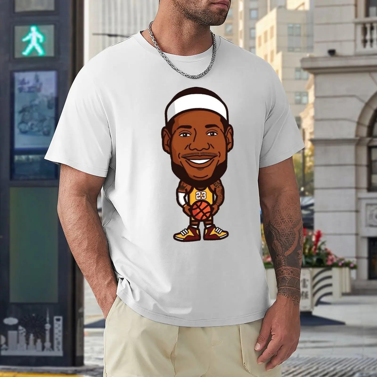 

LeBroner And Jamess 2023 Basketball Stars (28) Basketball Team Sports Championship Cute top Quality Home T-shirts USA Size