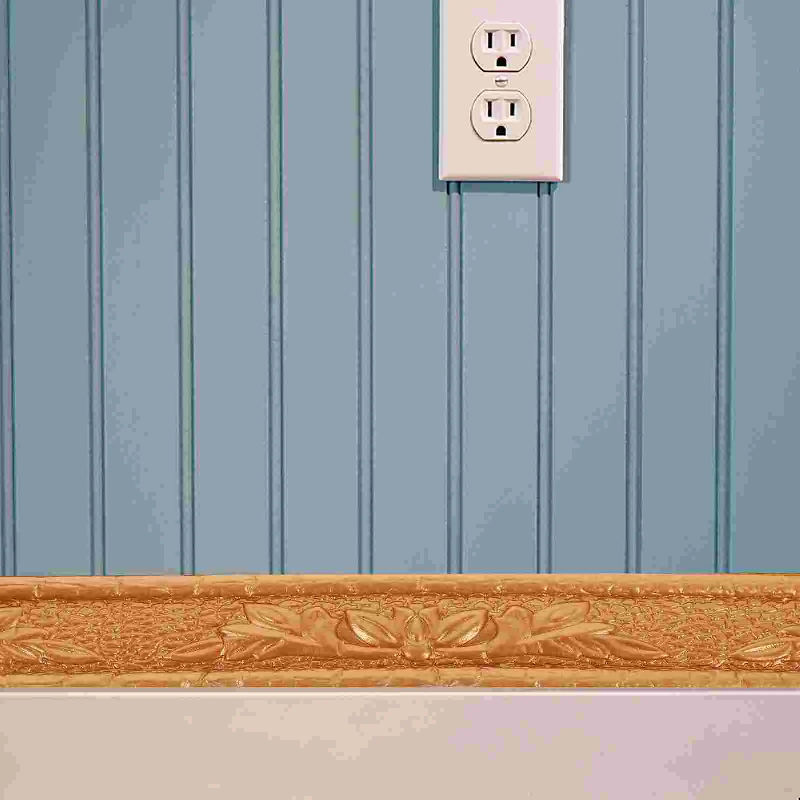 2-х рулонов декоративной настенной угловой отделки пилинг и наклейка