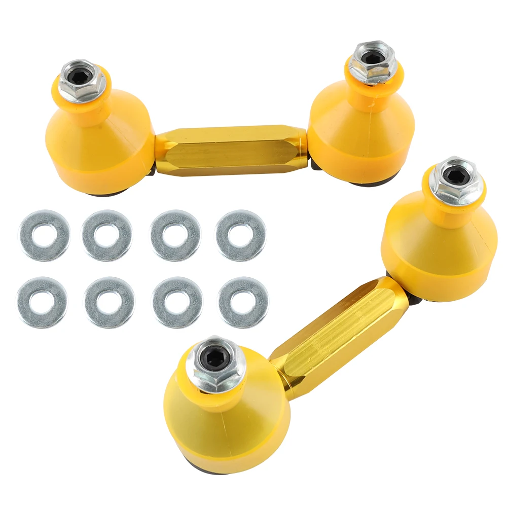 Задний комплект Swaybar Link-регулируемый шаровой конец подходит для 03-06 Nissan 350z Z33 1992-2000