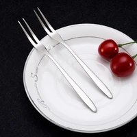 stainless steel fruit fork dessert cake fork bento accessories household supplies kitchen tools