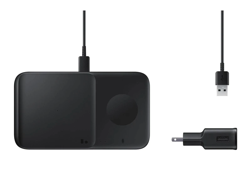 original fast wireless charger double pad for samsung galaxy s22 s21 s20 ultra s10 s9 s8 plus note8 9 smart watchep p430015w free global shipping