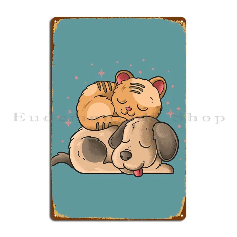 

Милый металлический знак в виде собаки, Настенный декор, дизайнерское винтажное украшение, железный жестяной знак, плакат