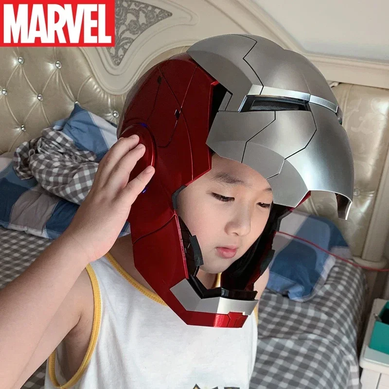 Горячая Распродажа шлем Marvel Mk5 косплей Железный человек электрический