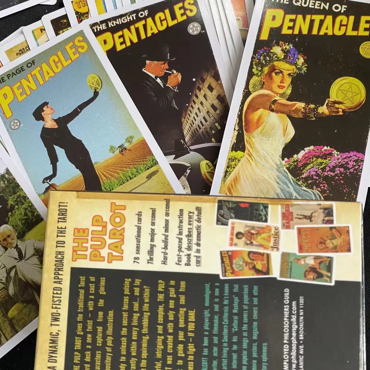 Карты Таро из мякоти 12*7 см 78 шт.