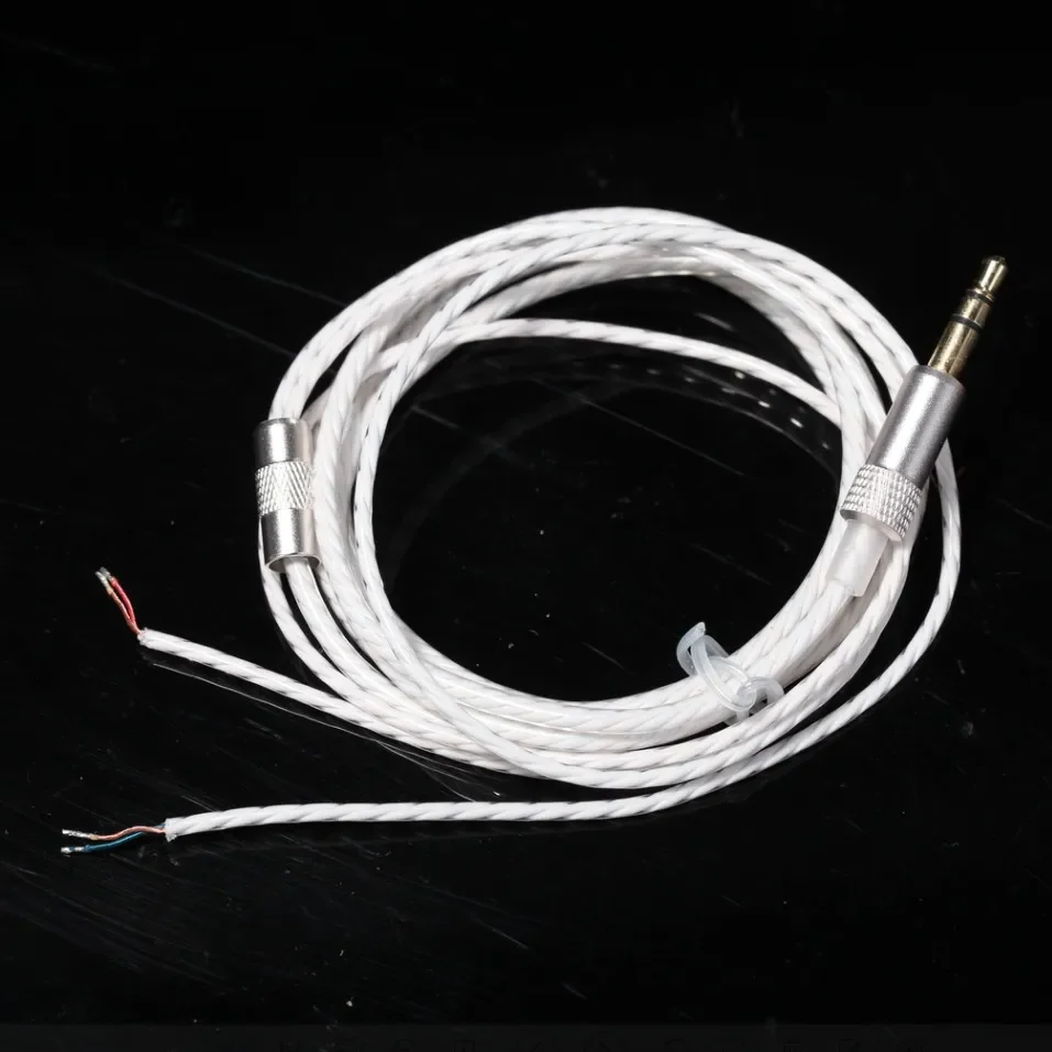 Фото Koceta DIY ПВХ OFC шнур замена кабеля для наушников ремонт HiFi аудио наушники гарнитура кабель обслуживание провод 1,2 м для AKG K420 №3