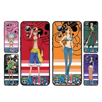 popular anime one piece cartoons phone case xiaomi mi 12 12x 11t 11 11i 10i 10t 10s note 10 9 lite ultra 5g silicone tpu cover